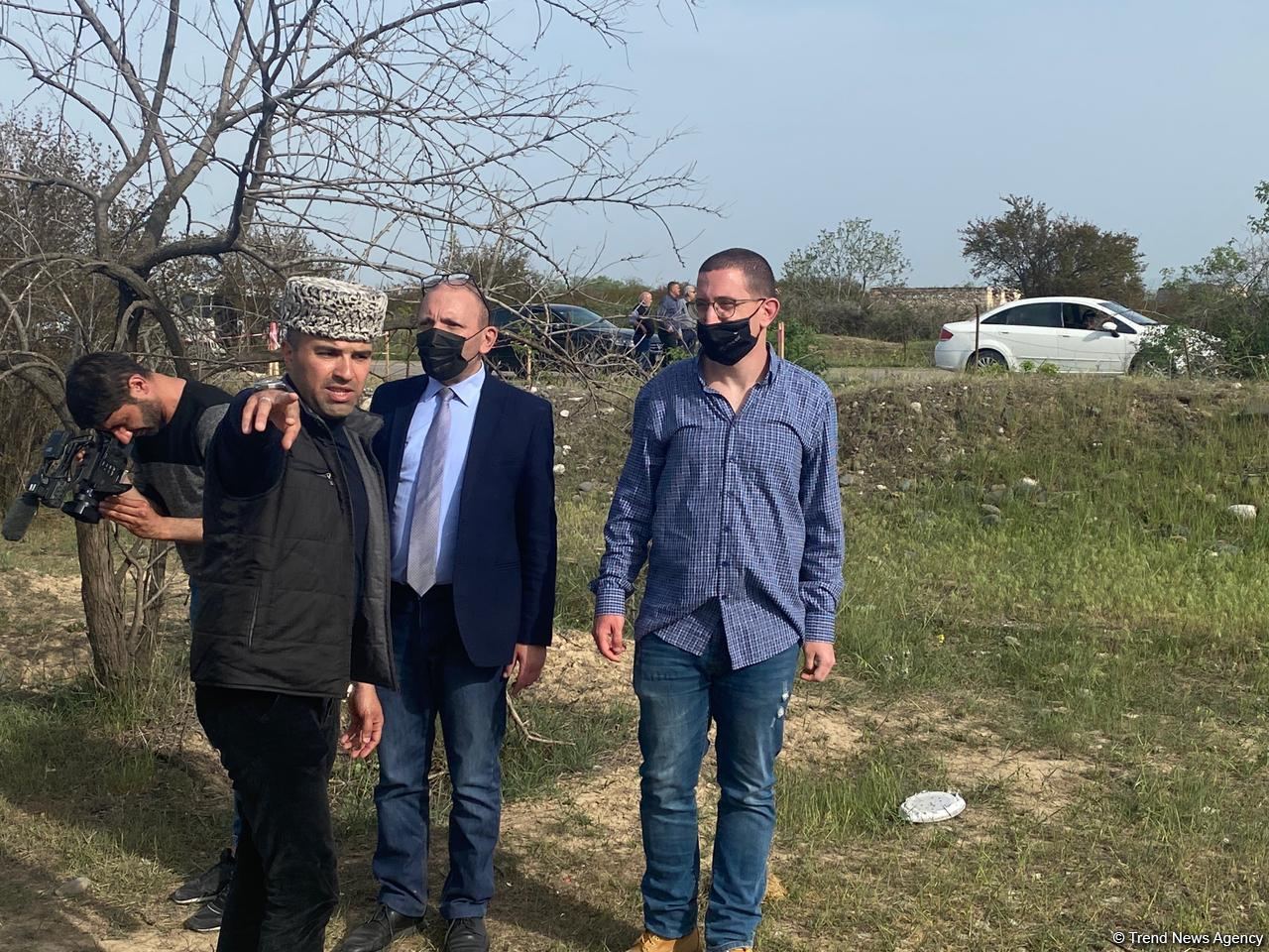 Visit of Israeli journalists to Azerbaijan’s Aghdam district ends (PHOTO)