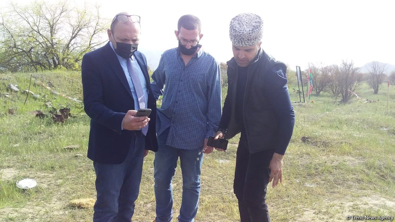 Visit of Israeli journalists to Azerbaijan’s Aghdam district ends (PHOTO)