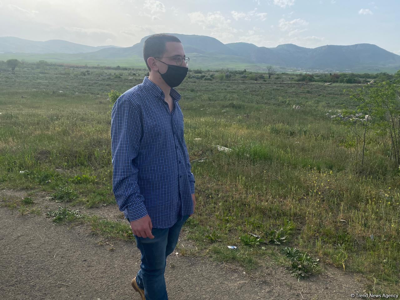 Visit of Israeli journalists to Azerbaijan’s Aghdam district ends (PHOTO)