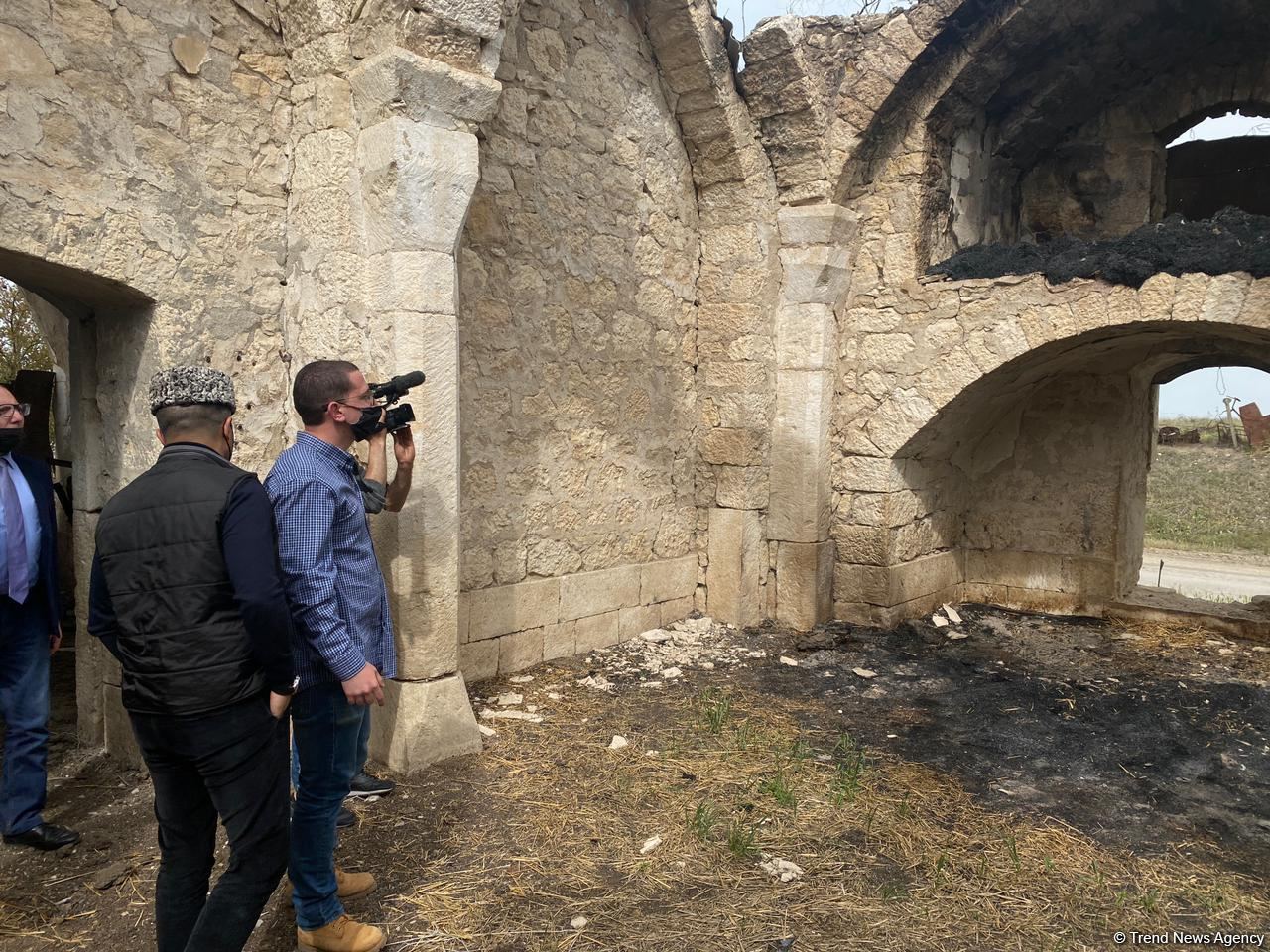 Visit of Israeli journalists to Azerbaijan’s Aghdam district ends (PHOTO)