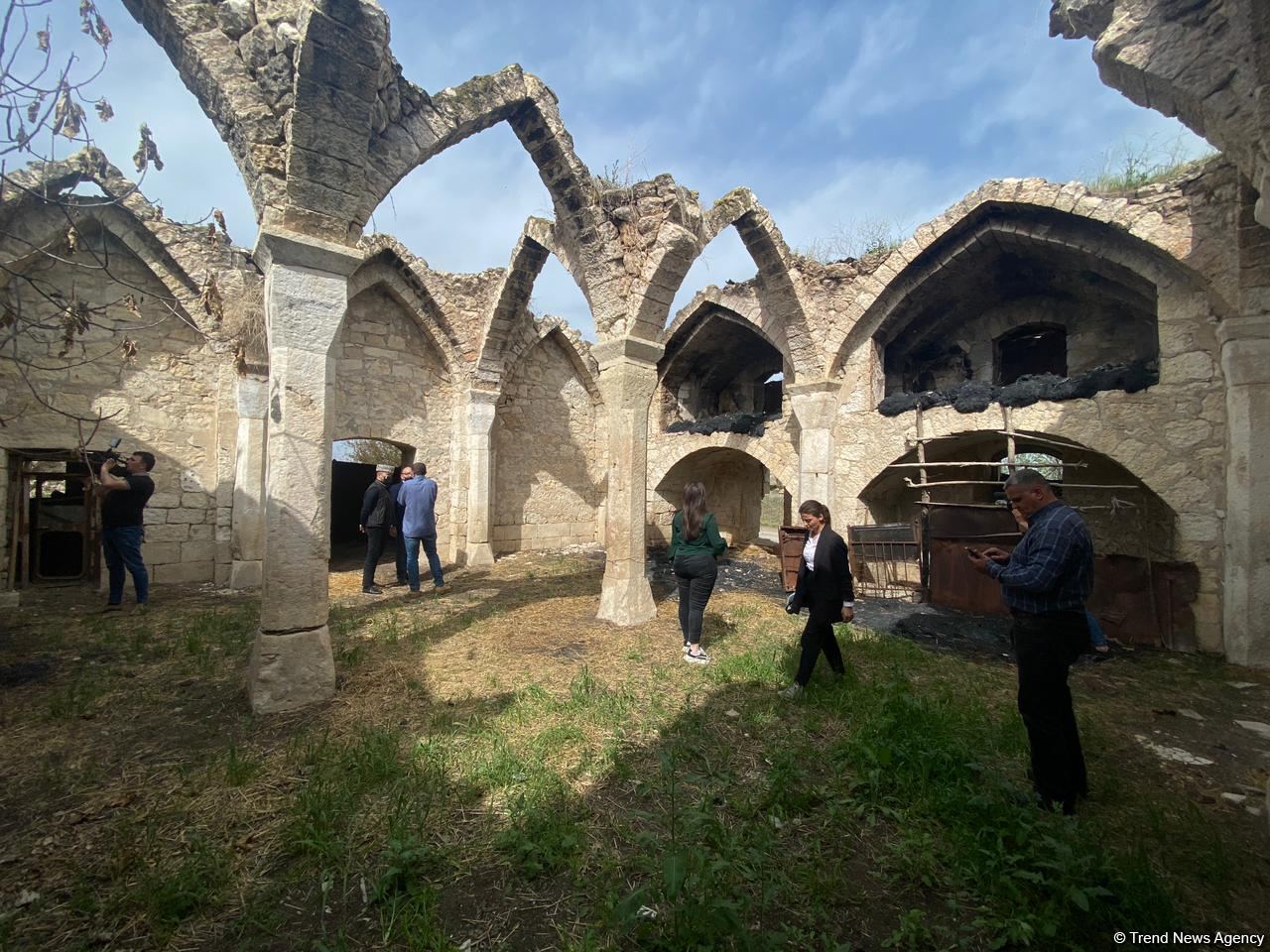 Visit of Israeli journalists to Azerbaijan’s Aghdam district ends (PHOTO)