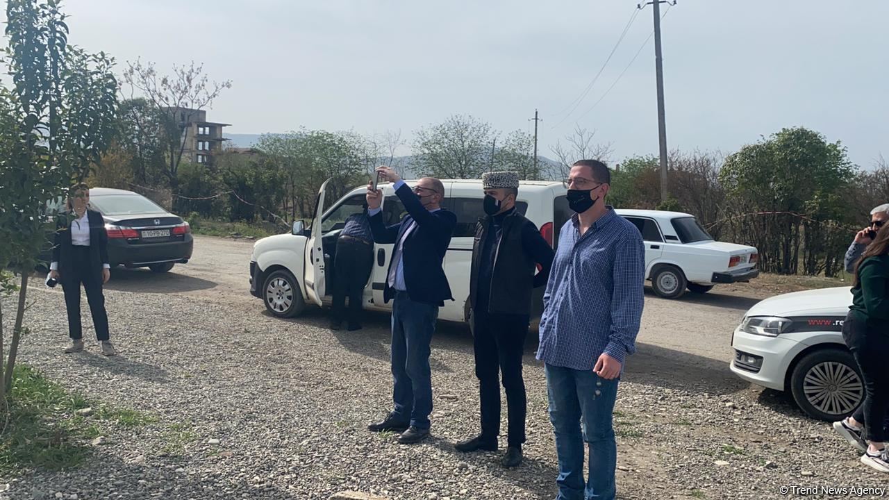 Visit of Israeli journalists to Azerbaijan’s Aghdam district ends (PHOTO)