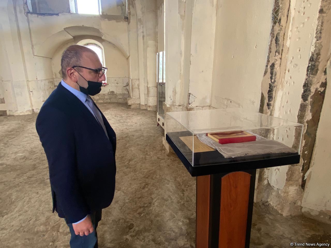 Visit of Israeli journalists to Azerbaijan’s Aghdam district ends (PHOTO)