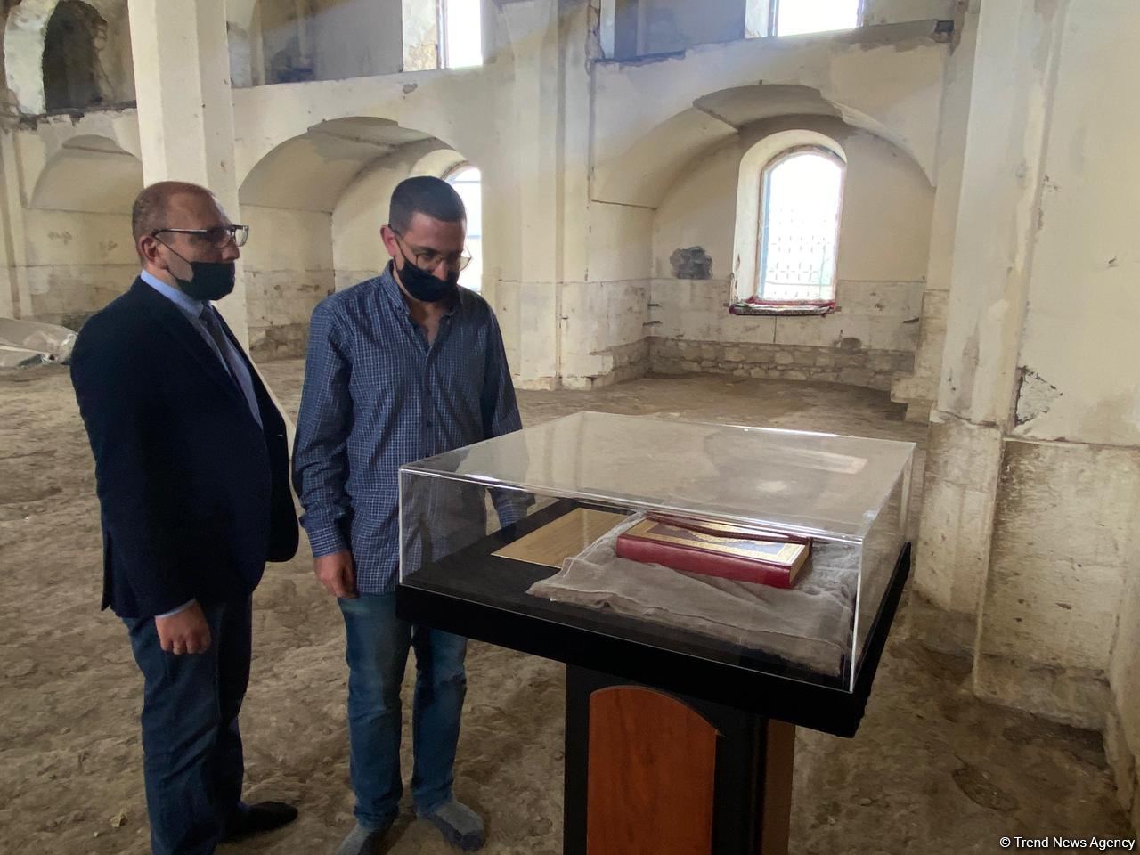 Visit of Israeli journalists to Azerbaijan’s Aghdam district ends (PHOTO)