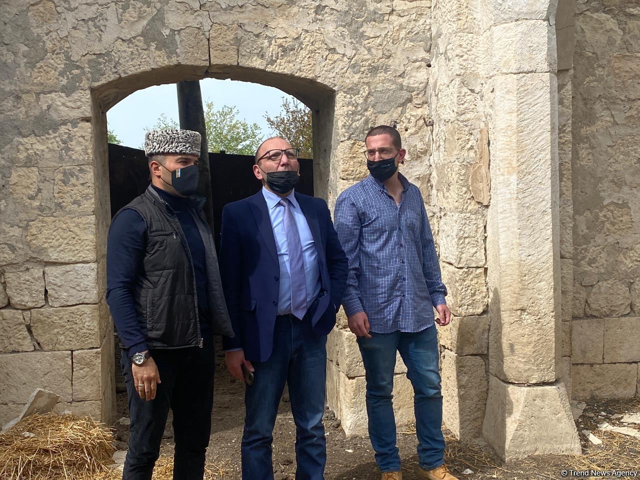 Visit of Israeli journalists to Azerbaijan’s Aghdam district ends (PHOTO)