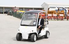 President Ilham Aliyev attends inauguration of Azersun Shamakhi Agropark in Hajigabul (PHOTO)