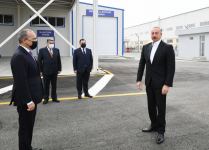 President Ilham Aliyev attends inauguration of Hajigabul Industrial Estate (PHOTO)