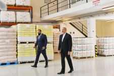 President Ilham Aliyev attends inauguration of Hajigabul Industrial Estate (PHOTO)