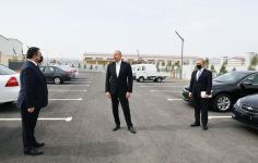 President Ilham Aliyev attends inauguration of Hajigabul Industrial Estate (PHOTO)