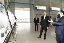 President Ilham Aliyev attends inauguration of Hajigabul Industrial Estate (PHOTO)