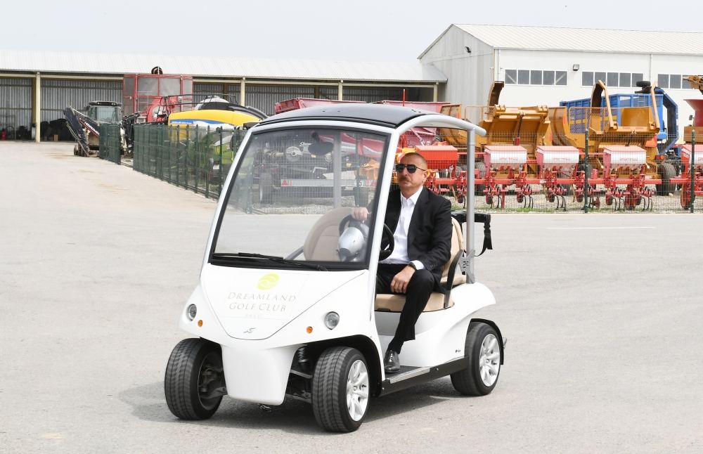 President Ilham Aliyev attends inauguration of Azersun Shamakhi Agropark in Hajigabul (PHOTO)