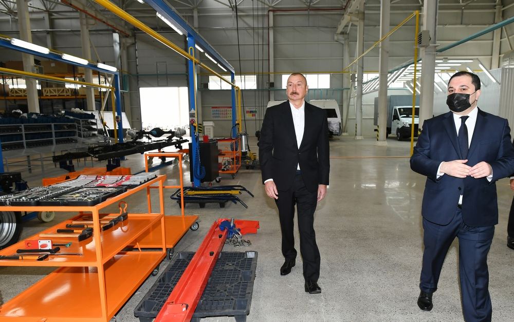 President Ilham Aliyev attends inauguration of Hajigabul Industrial Estate (PHOTO)