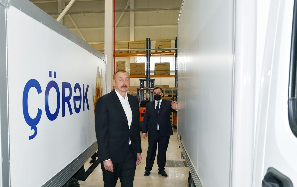 President Ilham Aliyev attends inauguration of Hajigabul Industrial Estate (PHOTO)