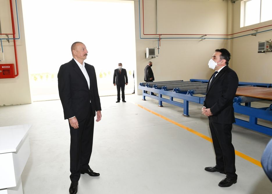 President Ilham Aliyev attends inauguration of Hajigabul Industrial Estate (PHOTO)