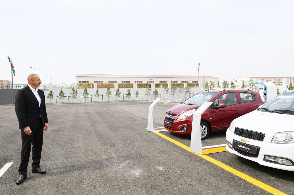 President Ilham Aliyev attends inauguration of Hajigabul Industrial Estate (PHOTO)