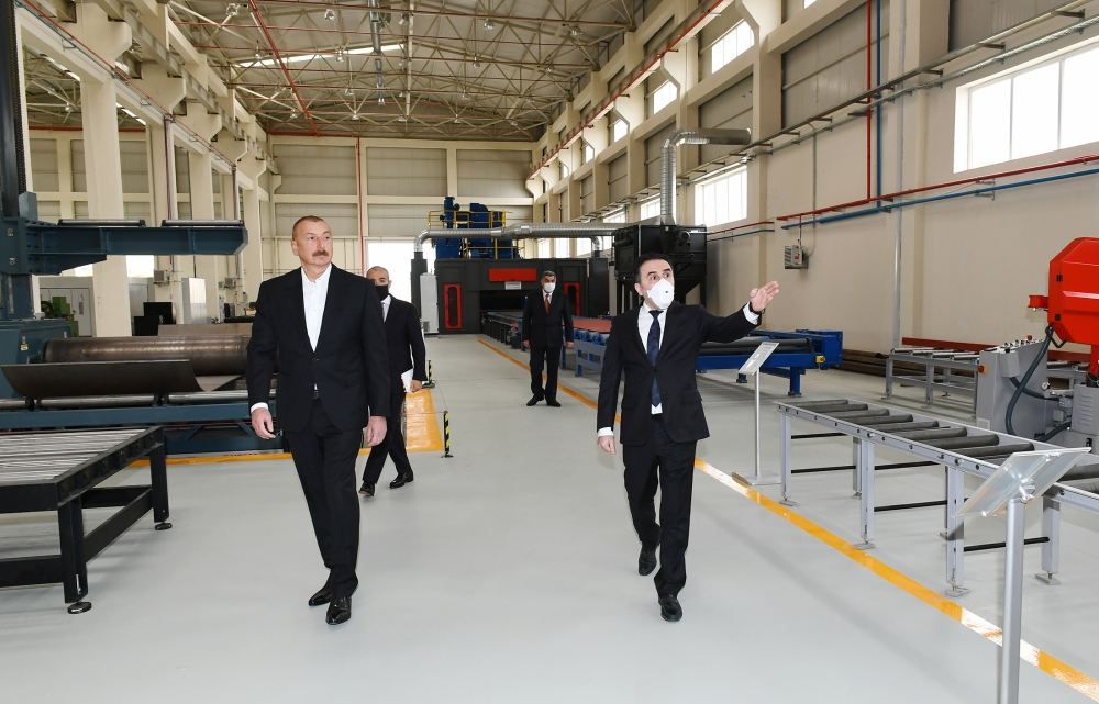 President Ilham Aliyev attends inauguration of Hajigabul Industrial Estate (PHOTO)