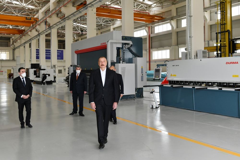 President Ilham Aliyev attends inauguration of Hajigabul Industrial Estate (PHOTO)