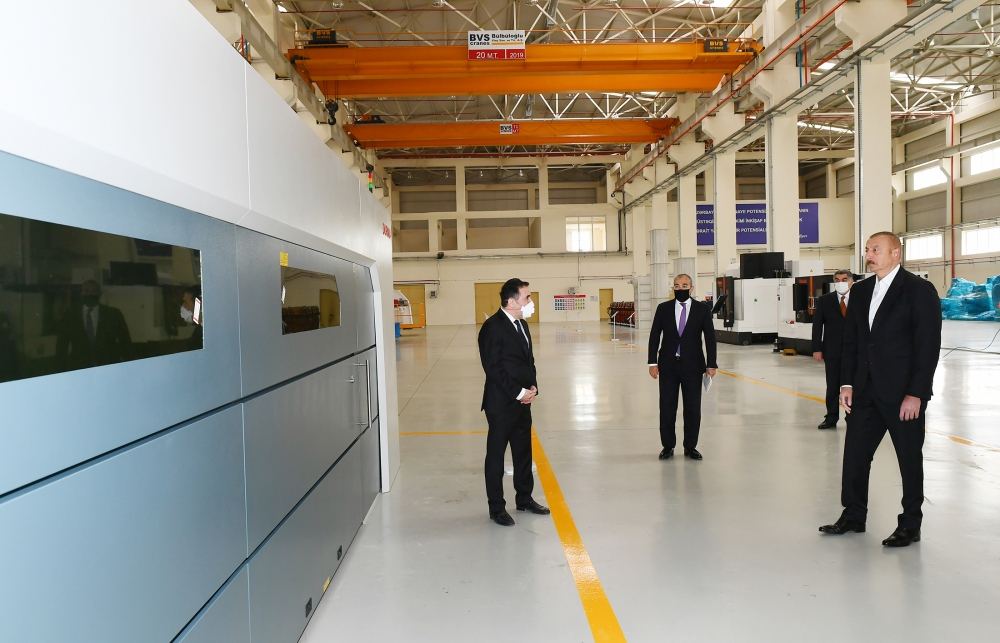 President Ilham Aliyev attends inauguration of Hajigabul Industrial Estate (PHOTO)