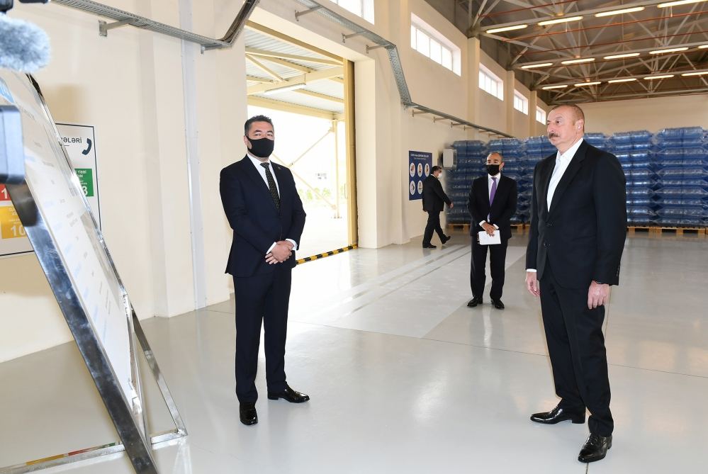 President Ilham Aliyev attends inauguration of Hajigabul Industrial Estate (PHOTO)