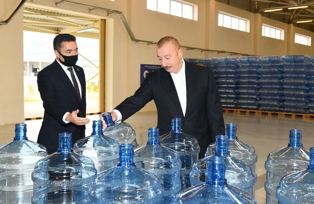 President Ilham Aliyev attends inauguration of Hajigabul Industrial Estate (PHOTO)