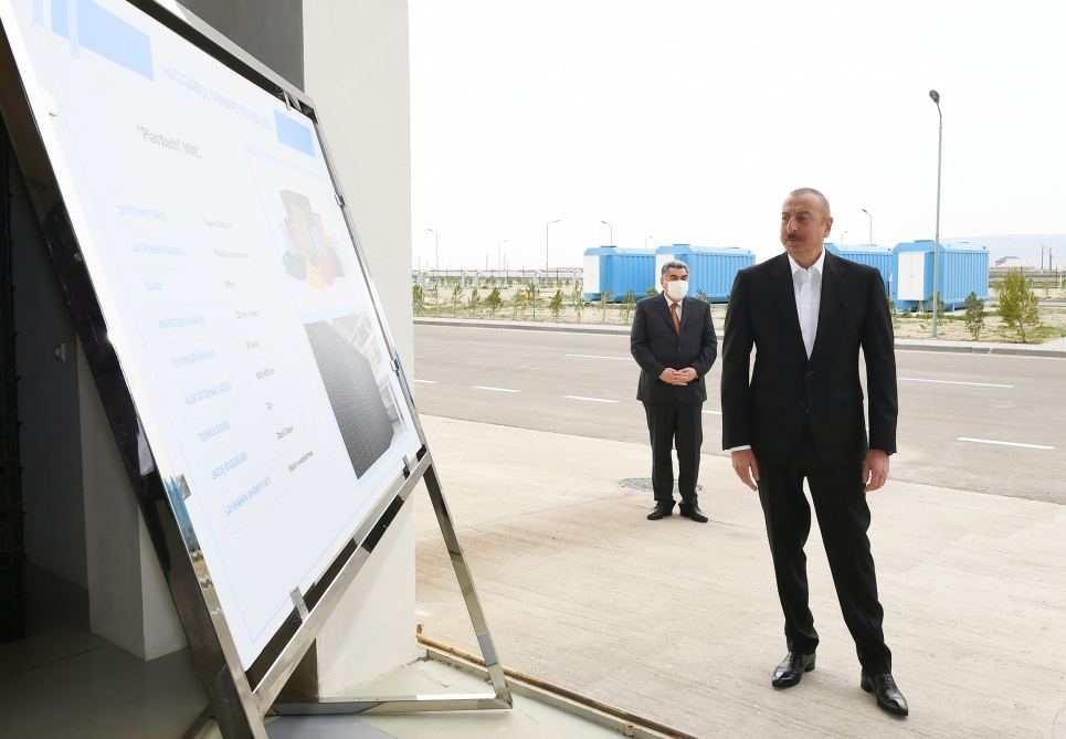 President Ilham Aliyev attends inauguration of Hajigabul Industrial Estate (PHOTO)