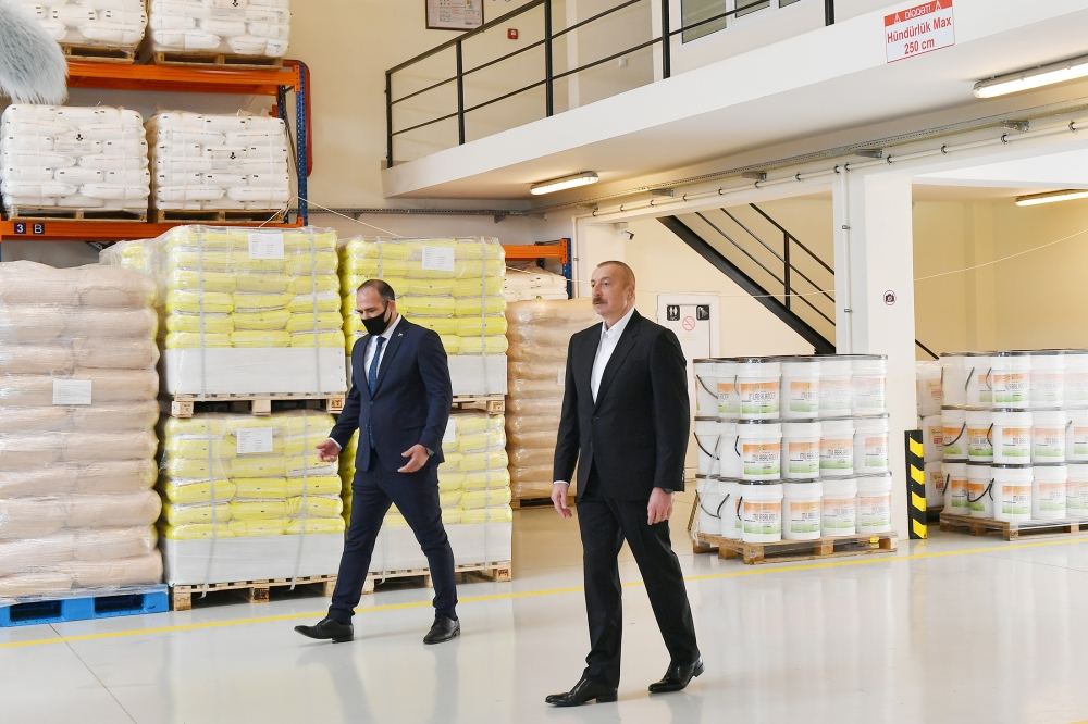 President Ilham Aliyev attends inauguration of Hajigabul Industrial Estate (PHOTO)