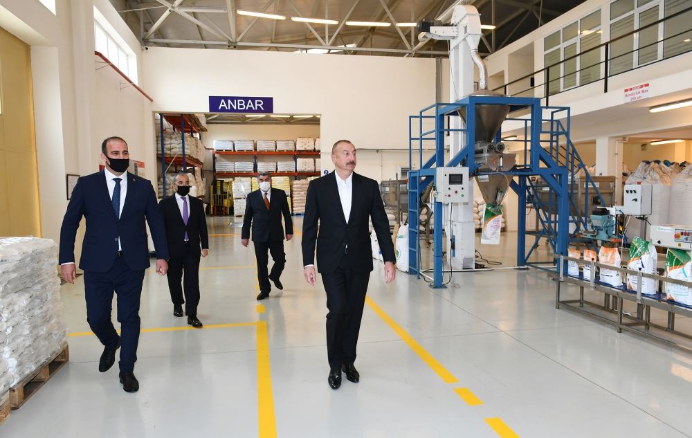 President Ilham Aliyev attends inauguration of Hajigabul Industrial Estate (PHOTO)
