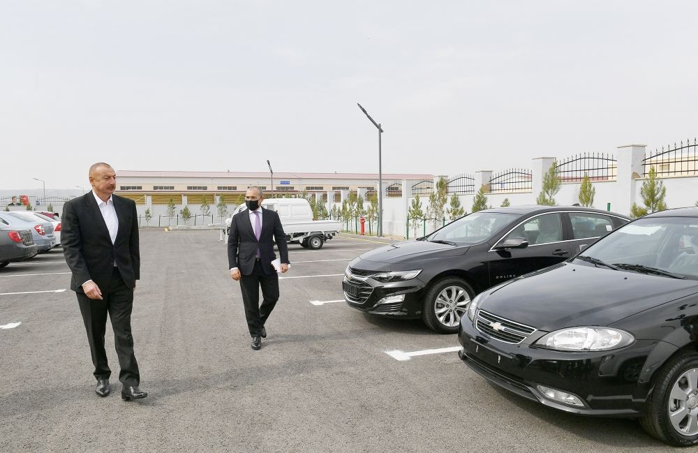 President Ilham Aliyev attends inauguration of Hajigabul Industrial Estate (PHOTO)