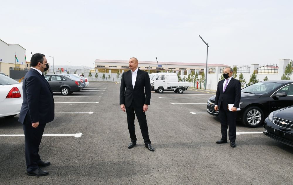 President Ilham Aliyev attends inauguration of Hajigabul Industrial Estate (PHOTO)