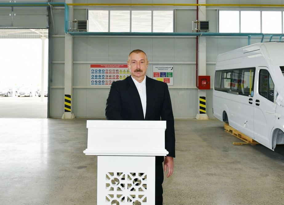 President Ilham Aliyev attends inauguration of Hajigabul Industrial Estate (PHOTO)