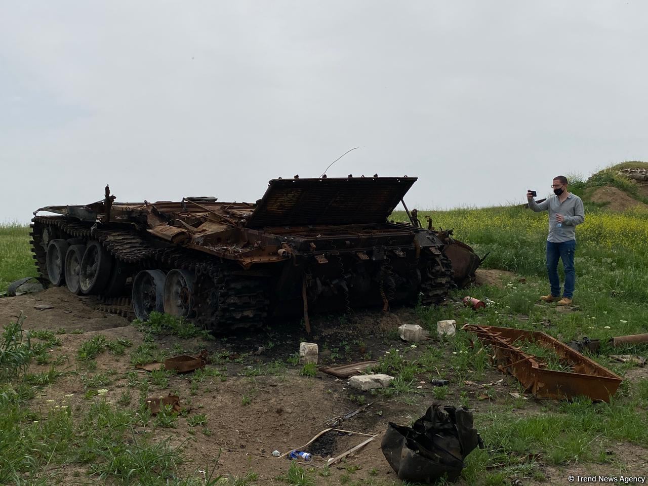 Israeli journalists continue visiting Azerbaijan's liberated lands (PHOTO)