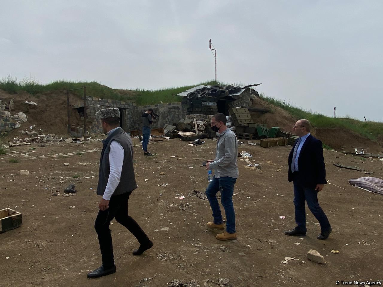 Israeli journalists continue visiting Azerbaijan's liberated lands (PHOTO)