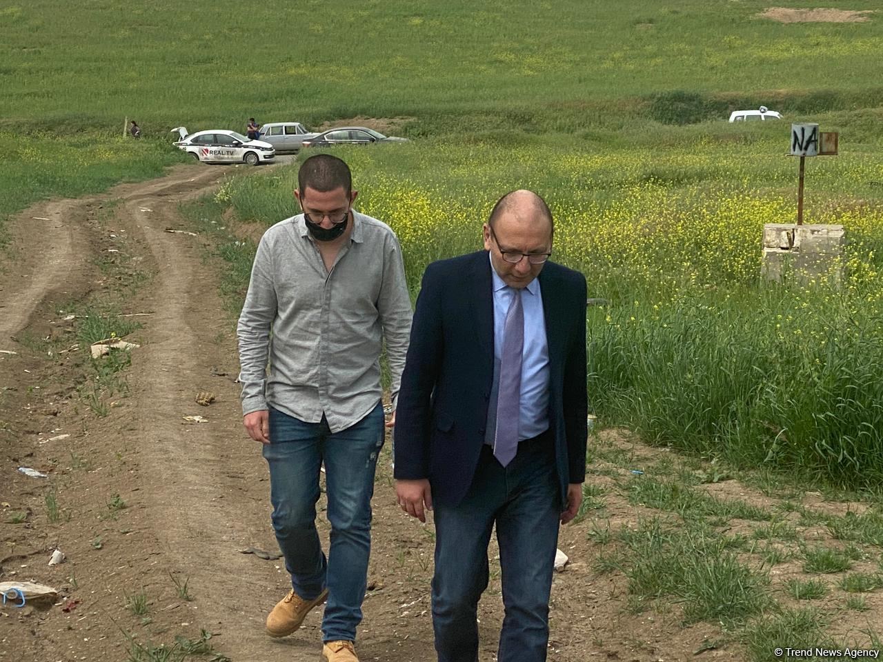 Israeli journalists continue visiting Azerbaijan's liberated lands (PHOTO)