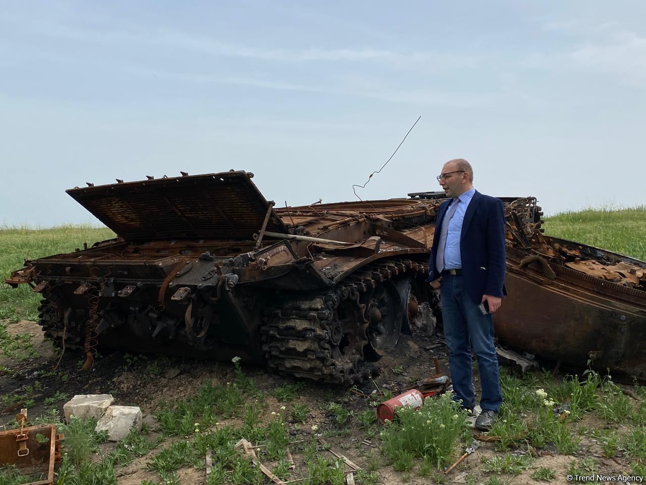 Israeli journalists continue visiting Azerbaijan's liberated lands (PHOTO)