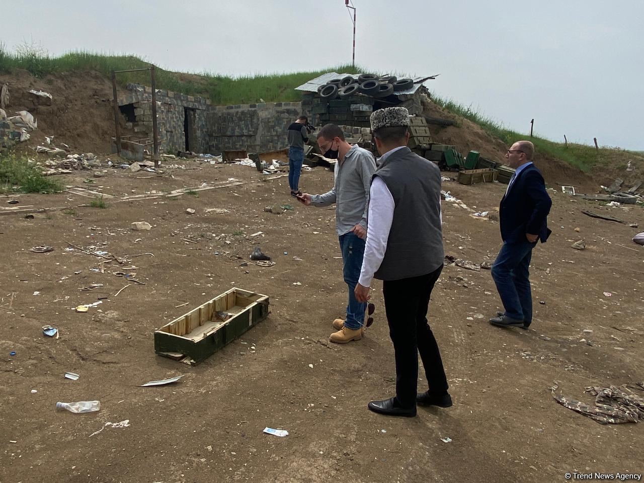 Israeli journalists continue visiting Azerbaijan's liberated lands (PHOTO)