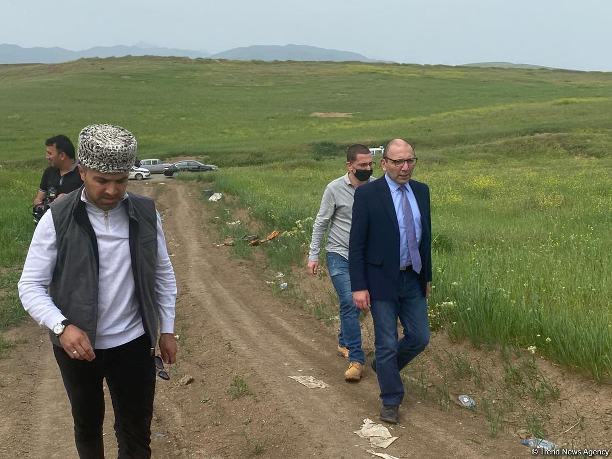 Israeli journalists continue visiting Azerbaijan's liberated lands (PHOTO)