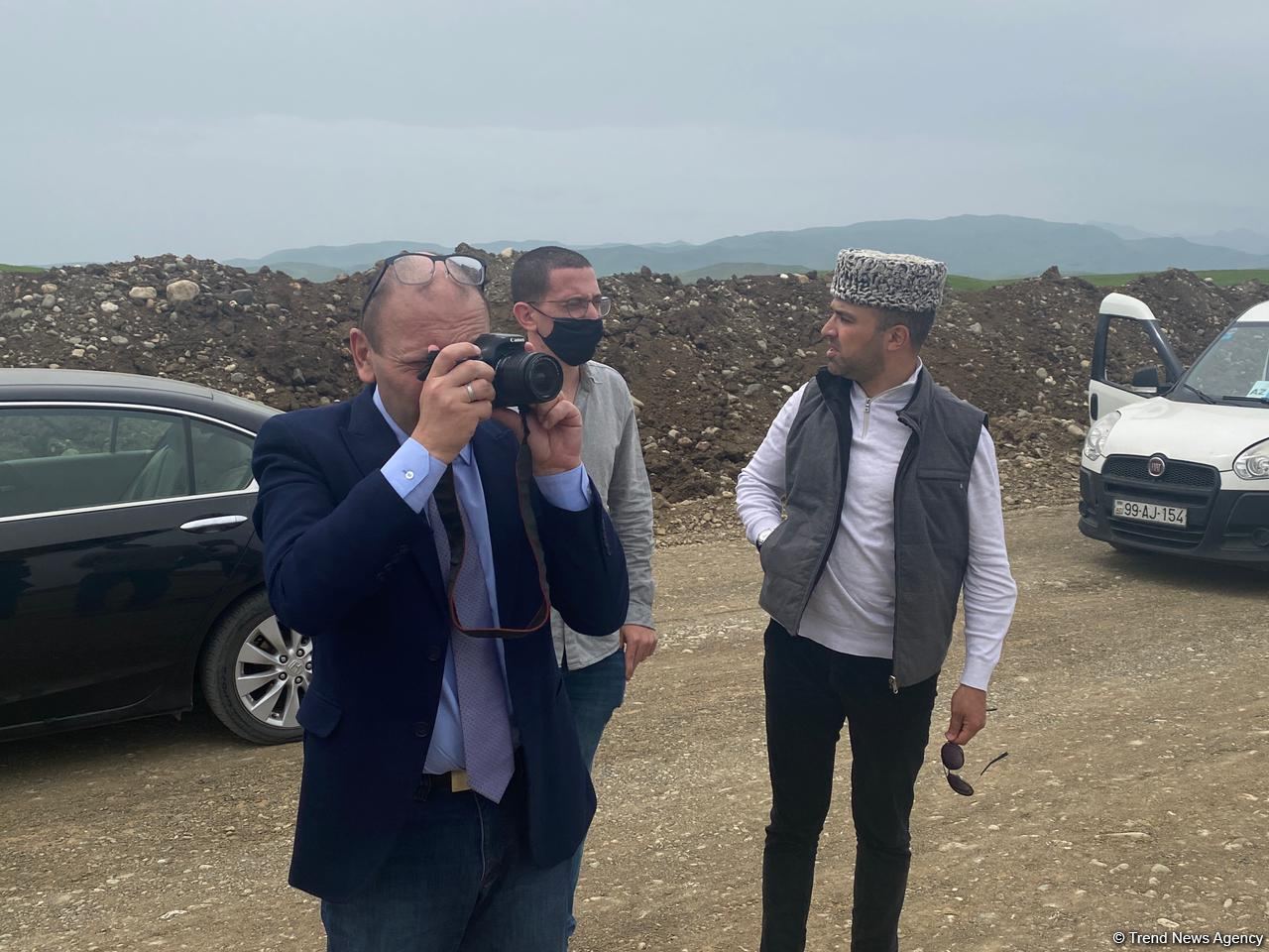 Israeli journalists continue visiting Azerbaijan's liberated lands (PHOTO)