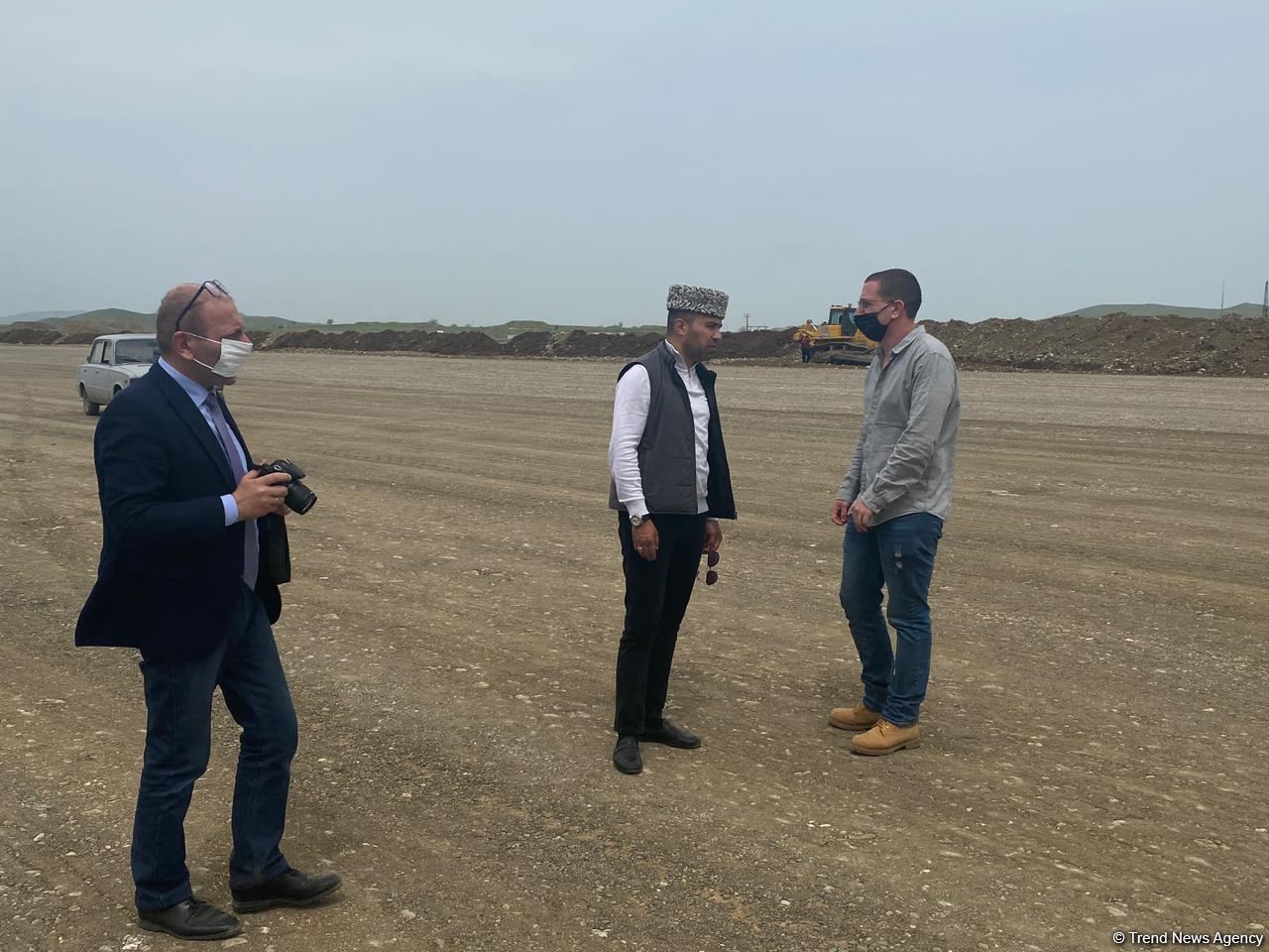 Israeli journalists continue visiting Azerbaijan's liberated lands (PHOTO)