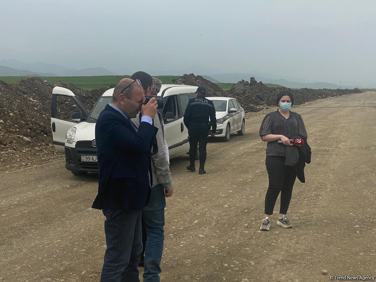 Israeli journalists continue visiting Azerbaijan's liberated lands (PHOTO)