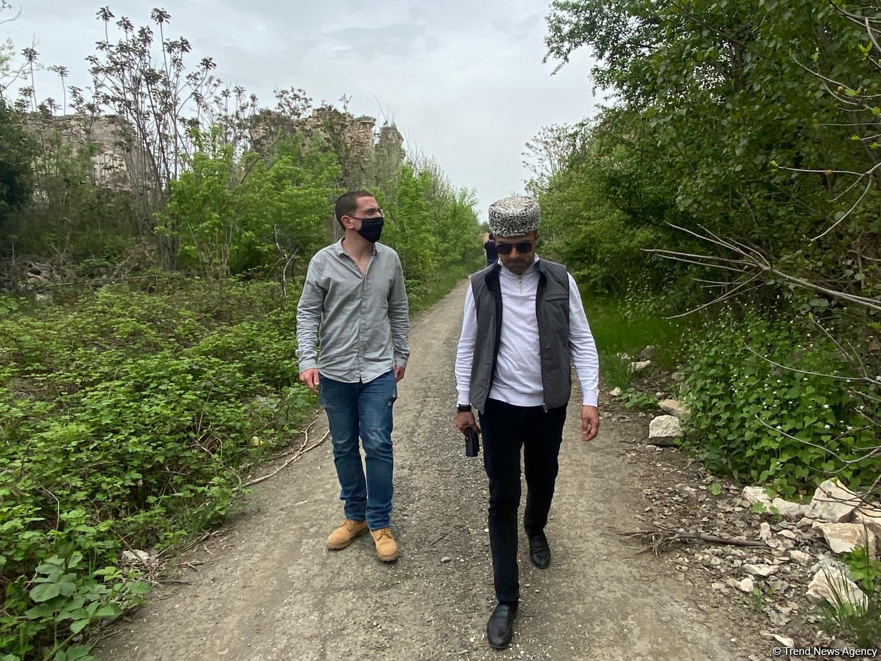 Israeli journalists continue visiting Azerbaijan's liberated lands (PHOTO)