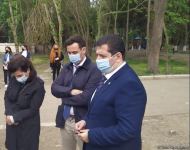 French lawyers arrive in Azerbaijan’s Ganja city, shelled by Armenia during war (PHOTO)