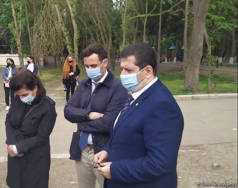 French lawyers arrive in Azerbaijan’s Ganja city, shelled by Armenia during war (PHOTO)