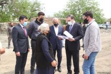 Restoration of houses damaged by Armenian shelling starts in Azerbaijan's Ganja (PHOTO)