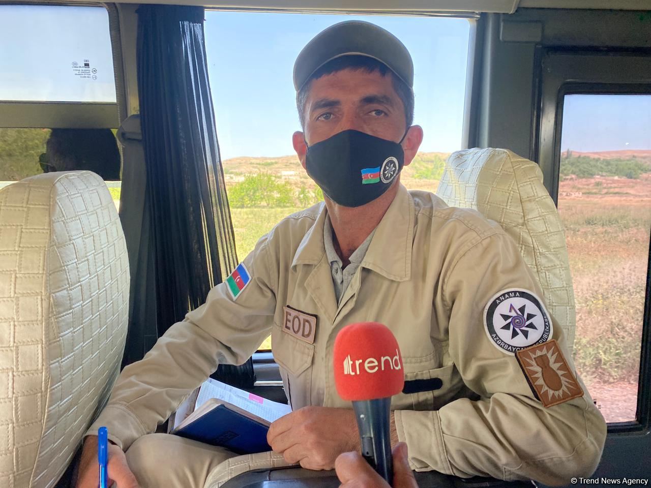 Azerbaijan shares details on mine clearance in Gubadly district
