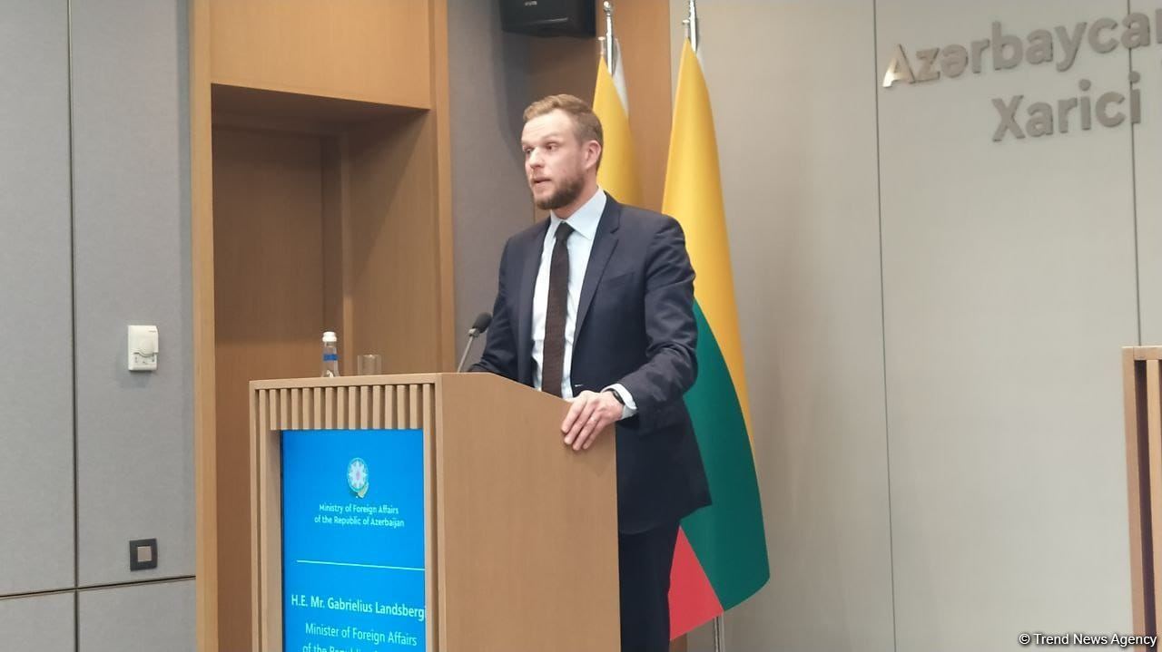 Important to know where mines are on Azerbaijan's liberated lands - Lithuanian FM
