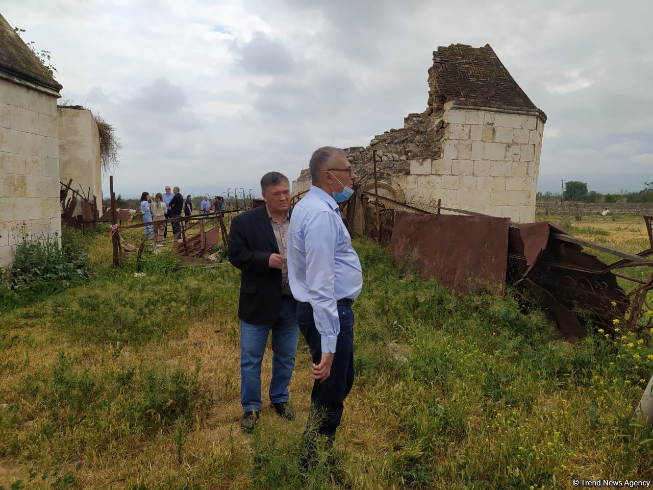 Russian MPs, experts arrive in Azerbaijan's war-torn Aghdam (PHOTO)
