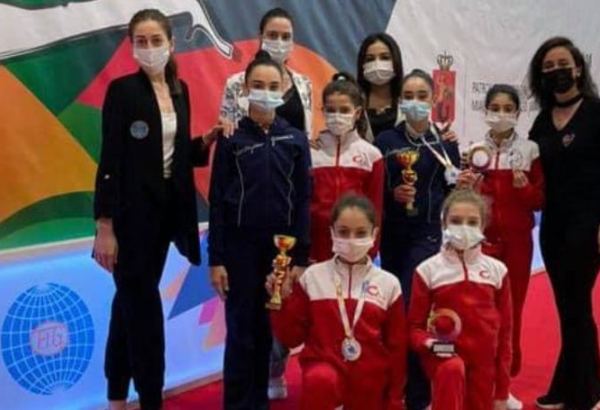 Azerbaijani athletes win medals at int'l rhythmic gymnastics tournament in Poland (PHOTO)