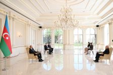 Azerbaijani president receives credentials of newly appointed Serbian ambassador (PHOTO)