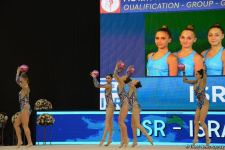 Group teams perform at National Gymnastics Arena as part of Rhythmic Gymnastics World Cup in Baku (PHOTO)