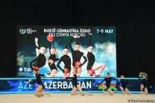 Group teams perform at National Gymnastics Arena as part of Rhythmic Gymnastics World Cup in Baku (PHOTO)
